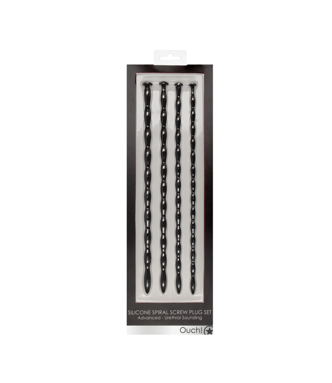 Silicone Spiral Screw Plug Set Advanced