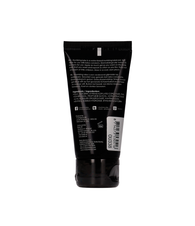 Numbing Lubricant - 2 fl oz / 50 ml