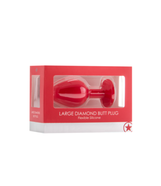 Ouch! by Shots Diamond Butt Plug - Large