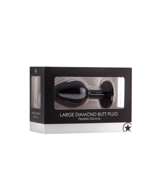 Ouch! by Shots Diamond Butt Plug - Large