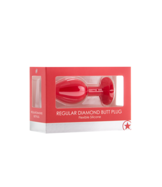 Ouch! by Shots Diamond Butt Plug - Regular