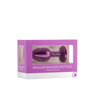 Ouch! by Shots Diamond Butt Plug - Regular