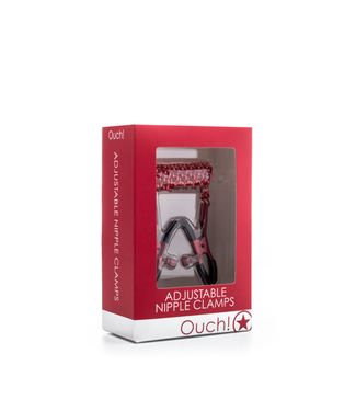 Ouch! by Shots Adjustable Nipple Clamps