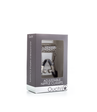 Ouch! by Shots Adjustable Nipple Clamps