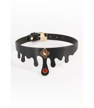 NS Novelties FETISH & FASHION ELVIRA COLLAR BLACK