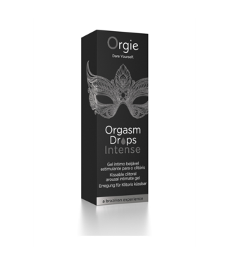 Orgie Orgasm Drops Intense - Stimulating Drops - 1 fl oz / 30 ml