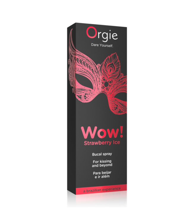Wow! Strawberry Ice - Bucal Spray - 0.34 fl oz / 10 ml