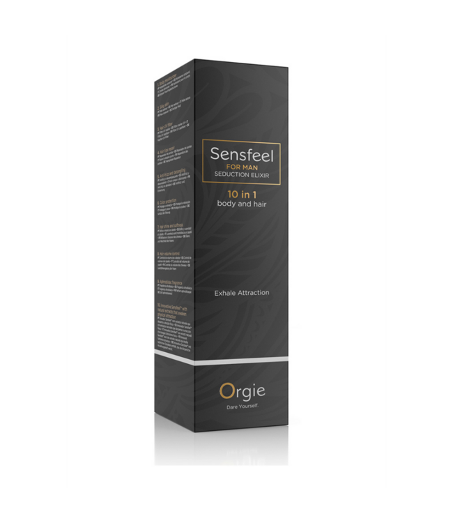 Sensfeel - Hair and Body Lotion with Pheromones for Men - 3.38 fl oz / 100 ml