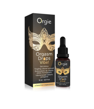 Orgie Orgasm Drops Vibe! - Stimulating Drops - 0.5 fl oz / 15 ml