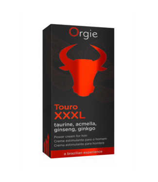 Orgie Touro - XXL Erection Cream - 0.5 fl oz / 15 ml