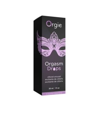 Orgie Orgasm Drops - Clitoris Stimulating Drops - 1 fl oz / 30 ml