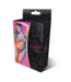 Magic Silk Bra and G-String Set with Straps - 2X - Black
