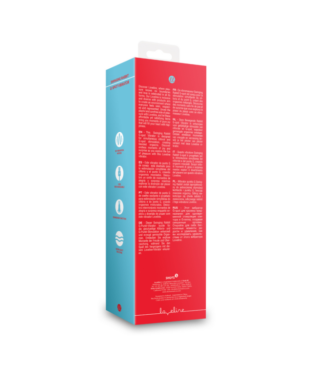 Bewegende Rabbit G-spot Vibrator