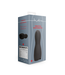 Loveline by Shots Vibrating Masturbator Sleeve - Licorice Black