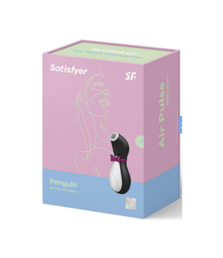 Satisfyer Penguin - Air Pulse Stimulator - Black/White