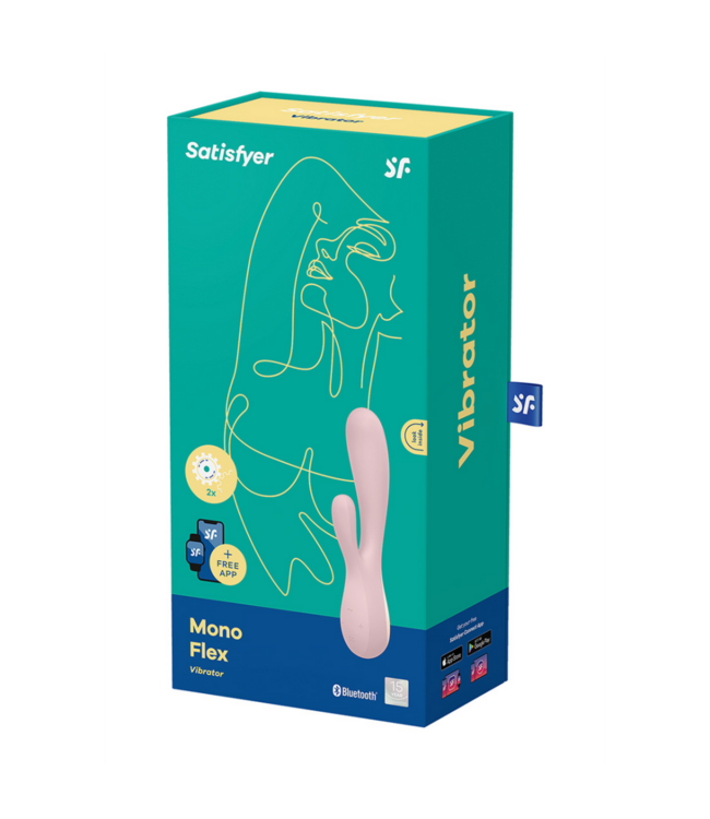 Mono Flex - Rabbit Vibrator - Mauve