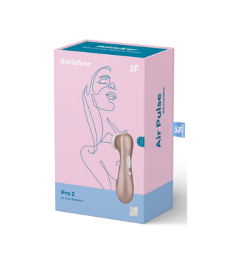 Satisfyer Pro 2 - Airpulse Stimulator - Light Gold