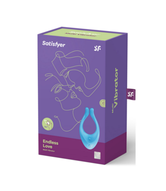 Satisfyer Endless Love - Multi Vibrator - Light Blue