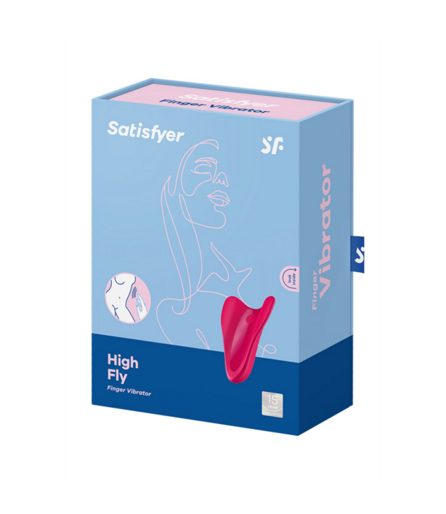 High Fly - Finger Vibrator - Red