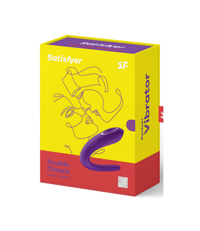 Double Classic - Partner Vibrator - Purple