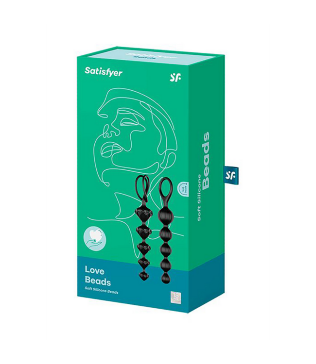 Love Beads - Anal Beads - Black