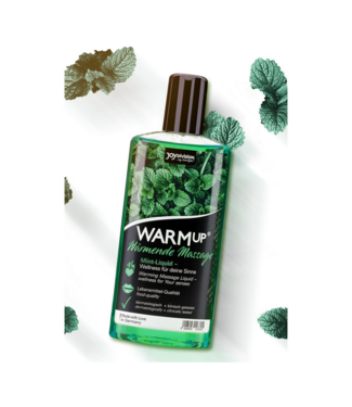 Joydivision WARMup - Flavored Warming Lubricant - Mint - 5 fl oz / 150 ml