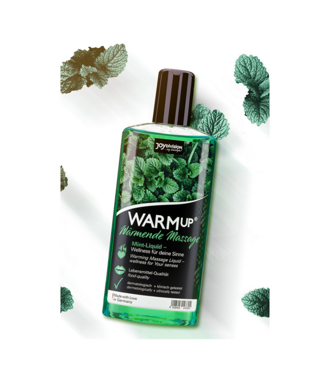 WARMup - Flavored Warming Lubricant - Mint - 5 fl oz / 150 ml