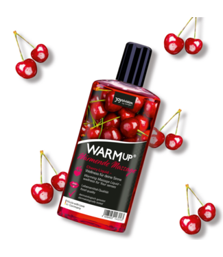 Joydivision WARMup - Flavored Warming Lubricant - Cherry - 5 fl oz / 150 ml