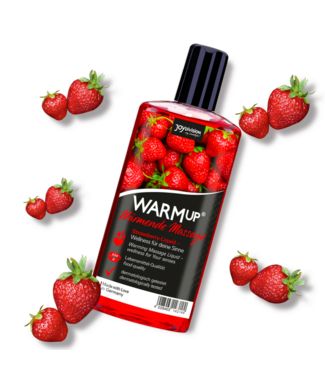 Joydivision WARMup - Flavored Warming Lubricant - Strawberry - 5 fl oz / 150 ml