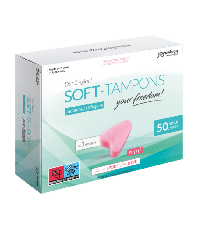 Soft Tampons Mini - 50 Pieces