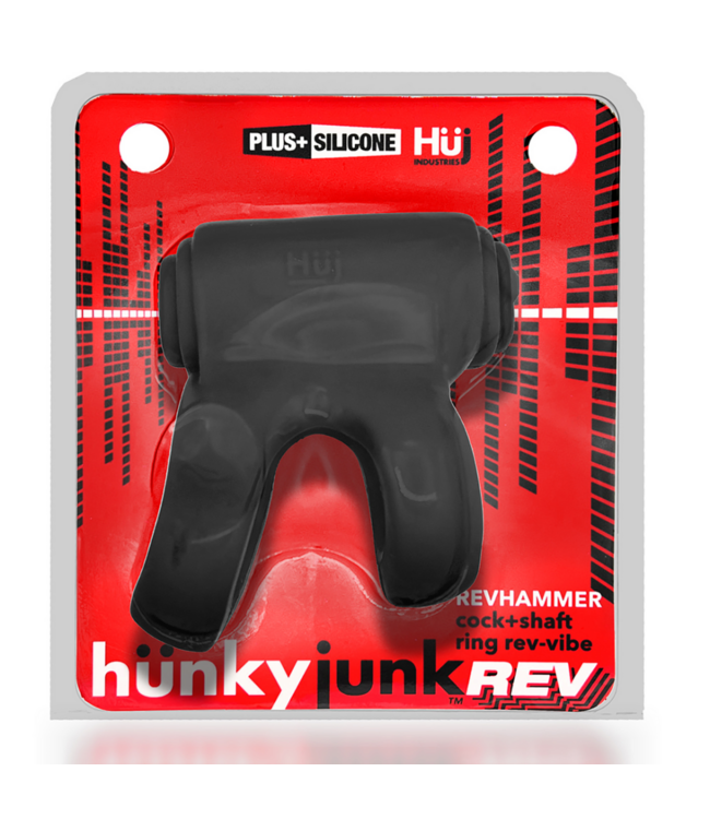 Revhammer - Shaft Vibe Ring - Tar Ice / Red