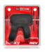 Hunkyjunk Revhammer - Shaft Vibe Ring - Tar Ice / Red
