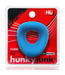Hunkyjunk Form - Curvy Cockring - Teal Ice