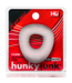 Hunkyjunk Form - Curvy Cockring - Clear Ice