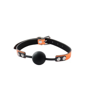 Dreamtoys RADIANT BALL GAG GLOW IN THE DARK ORANGE