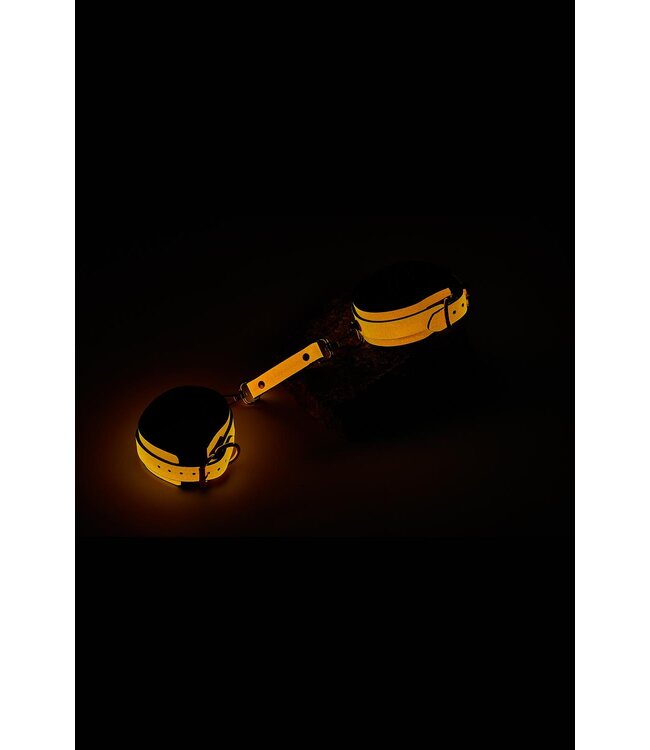 RADIANT ANKLE CUFF GLOW IN THE DARK ORANGE