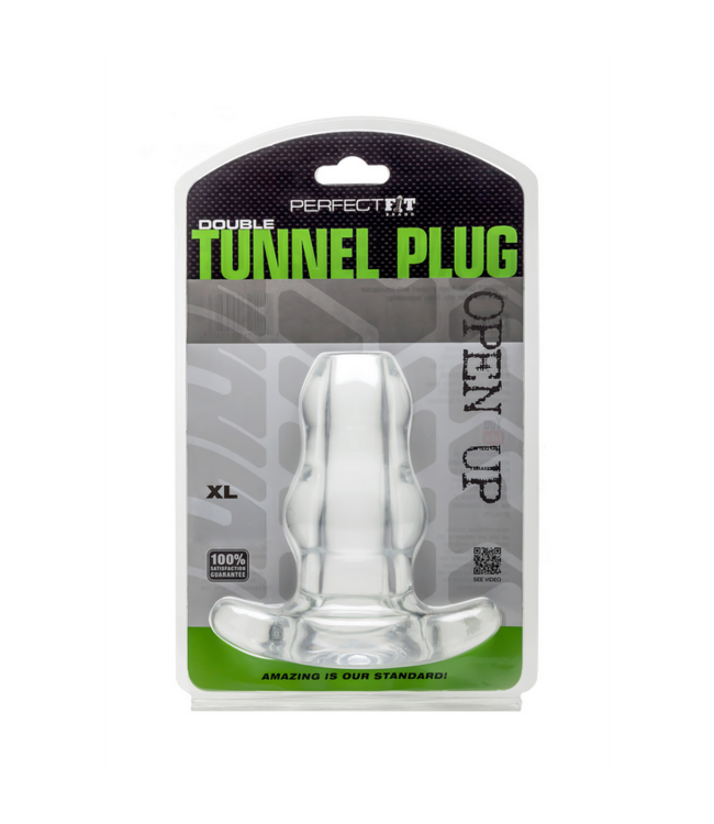 Double Tunnel Plug - Hollow Butt Plug - XL
