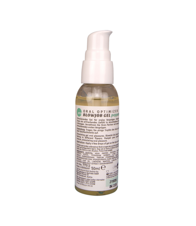 Oral Optimizer - Deepthroat Gel - Peppermint - 2 fl oz / 50 ml