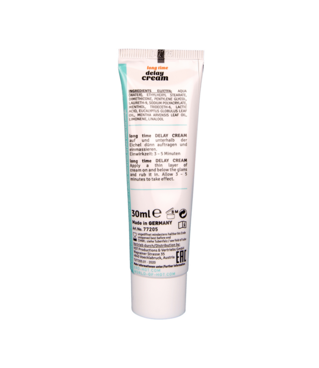 Delay cream - 1 fl oz / 30 ml