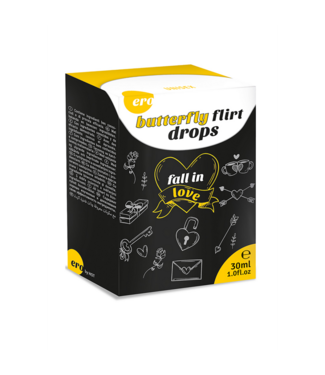 HOT Butterfly Flirt Drops - Stimulating Drops - 1 fl oz / 30 ml