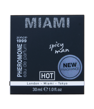 HOT Miami Spicy - Pheromone Perfume for Men - 1 fl oz / 30 ml