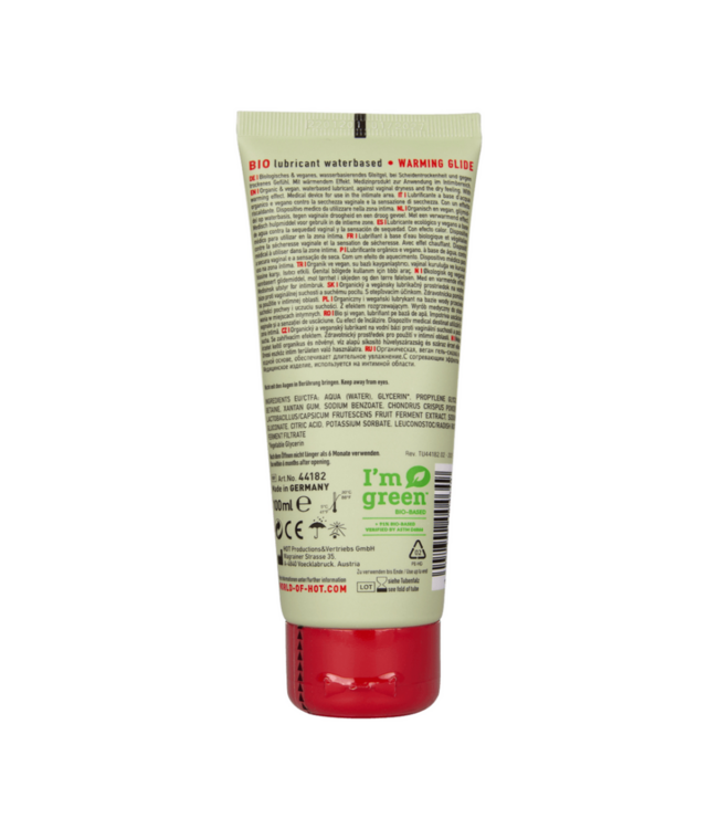 Waterbased Lubricant - Warming - 3 fl oz / 100 ml