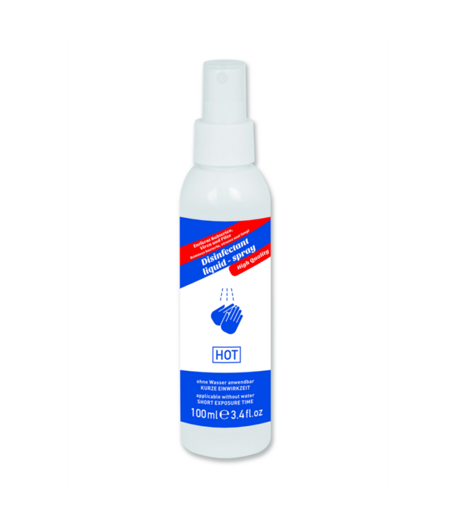 Alcoholic Hand Disinfectant Spray - 3.4 fl oz / 100 ml