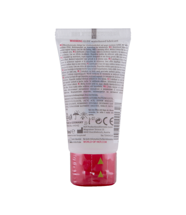 Warming Glide Liquid Pleasure - Waterbased Lubricant - 1 fl oz / 30 ml