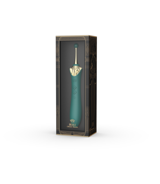 Bess 2 - Clitoral Vibrator - Turquoise Green