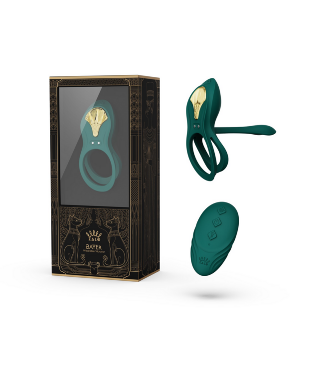 BAYEK - Wearable Vibrator - Turquoise Green