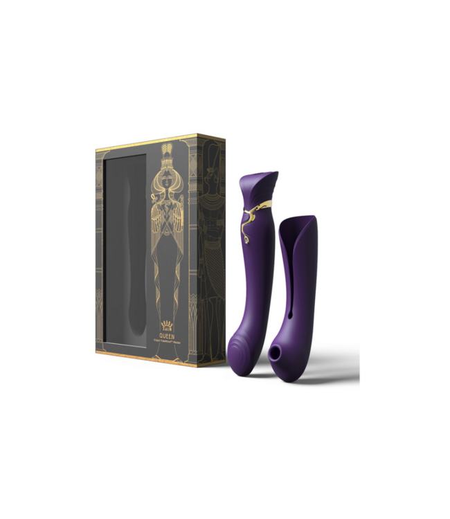 Queen - G-Spot Vibrator and Air Pulse Stimulator