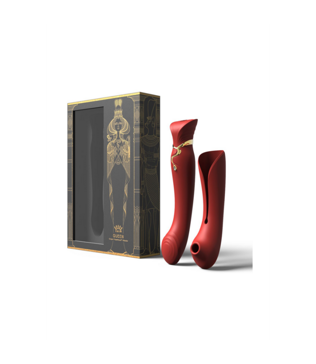 Queen - G-Spot Vibrator and Air Pulse Stimulator