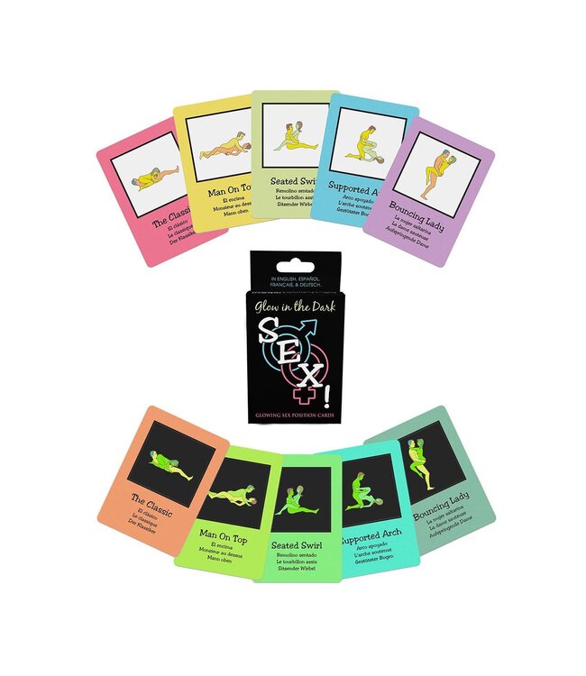 GLOW-IN-THE-DARK SEX! CARDS