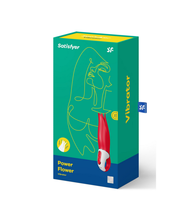 Power Flower - Classic Vibrator - Red